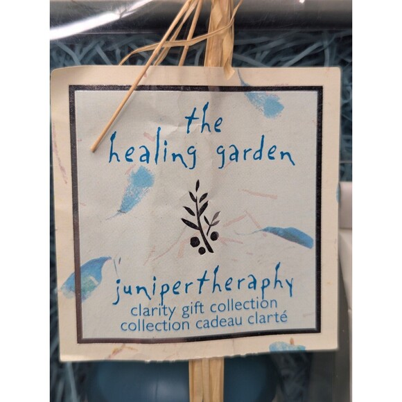 The Healing Garden JUNIPER THERAPY Clarity Gift Set 3 Pieces Lotion Spray Bath - Picture 5 of 10